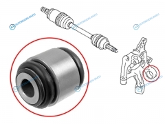 ST-20257-XA000 Сайлентблок задней цапфы SUBARU IMPREZA 07-11зад. развальной тяги MMC AIRTREKOUTLANDER 02-06