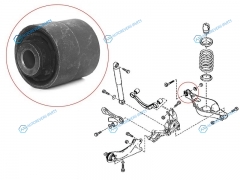 ST-GSY1-28-300 Сайлентблок RR нижнего поперечного рычага (под пружину) MAZDA 6 2007-