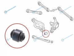 ST-33326775552 Сайлентблок задней цапфы BMW1 E8 03-12BMW2 12-BMW3 E9 04-13BMW4 F8 13-X1 E84 08-15X3 F25 09-