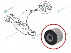 ST-48076-30020 Сайлентблок переднего нижнего рычага задний (Без крепления) TOYOTA MARK X 04-09MARK 09-CROWN 08-