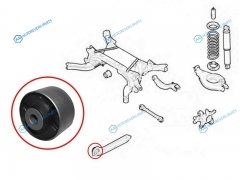 ST-96626481B Сайлентблок заднего продольного рычага CHEVROLET CAPTIVA DAEWOO WINSTORMOPEL ANTARA 07-