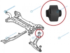 ST-MN184133 Сайлентблок RR (вертик) переднего нижнего рычага MMC ASXCOLTDELICALANCEROUTLANDER 06-