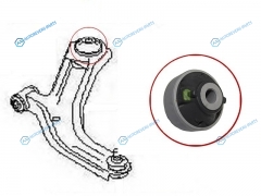 ST-54570-ED50A Сайлентблок RR переднего рычага NISSAN WINGROADEXPERTSYLPHYNOTETIIDACUBEMICRAMARCH 02-