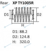 XPTY1005R Пружина подвески NHK