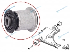 ST-13272605B Сайлентблок переднего нижнего рычага передний CHEVROLET CRUZE (J300) 2009-