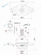 ST-43330-29235 Шаровая нижняя FR TOYOTA Estima 90-99