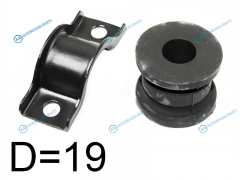 ST-A1633200011 Втулка заднего стабилизатора (комплект) D=19 MERCEDES BENZ ML-CLASS 163 98-05
