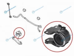 ST-7G9N-3A052BA-BL Сайлентблок переднего нижнего рычага задний (с креплением) FORD MONDEO 07- LH