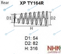 XP TY164R Пружина подвески NHK