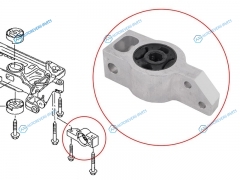 ST-3C0199231E Сайлентблок задний переднего рычага VW JETTA 05-16PASSAT 05-15TIGUAN 07-AUDI Q5 11-TT 06-14