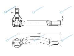 ST-45047-59145 Наконечник рулевой TOYOTA RACTIS 05- LH