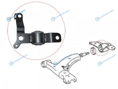 ST-48076-12031 Сайлентблок RR переднего нижнего рычага с кронштейном COROLLASPRINTERLVNCRETRNMRN 91-97 LH