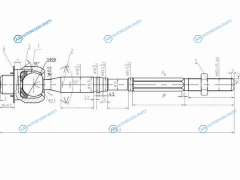 ST-45503-39265 Тяга рулевая TOYOTA HILUXSURF4RUNNERLAND CRUISER PRADOLEXUS GX470 02-