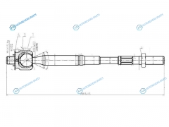 ST-45503-09400 Тяга рулевая TOYOTA COROLLAALLIONPREMIOMATRIXISISNOAHVOXY 02-