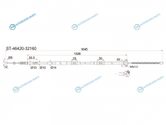 ST-46420-32160 Трос ручника TY CamryVista. SV30 90-94 RH (барабан)