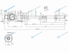 ST-48521-8H328 Тяга рулевая NISSAN ADALMERABLUEBIRD SYLPHYPULSARSUNNYX-TRAILWINGROAD 95-
