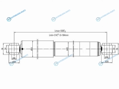 ST-56210-T6226 Амортизатор задний NISSAN ATLASCONDOR (F22.F23) 87-07 LH=RH