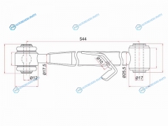 ST-48720-42020 Тяга поперечная задней подвески нижняя TOYOTA RAV4 00-05CHERY TIGGO 06- RH