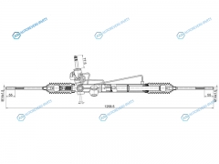 ST-MR961356 Рейка рулевая MMC OUTLANDER CU25W 2.02.4V LHD
