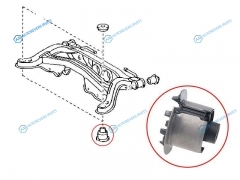 ST-52271-32010 Сайлентблок подрамника TOYOTA HIGHLANDERKLUGER 00-07HARRIER 98-12CALDINA 92-02LEXUS RX300330 00