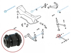 ST-55254-38000 Сайлентблок задней поперечной тяги HYUNDAI SONATA (EF) 01-13KIA OPTIMAMAGENTIS 01-05