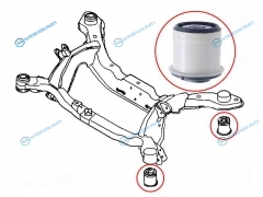 ST-30760921 Сайлентблок заднего подрамника FORD MONDEO 07-14S-MAXGALAXY 06-15VOLVO XC 70 07-16XC 60 09-V70