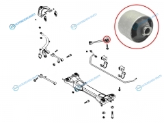 ST-96440033-B Сайлентблок заднего продольного рычага CHEVROLET EPICA 03-12