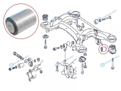 ST-A2203521365 Сайлентблок задней балки MERCEDES-BENZ E-CLASS W211 02-09
