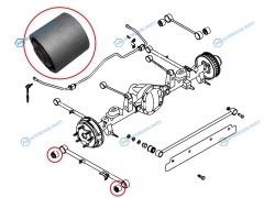 ST-4554009000 Сайлентблок задней нижней продольной тяги SSANG YONG KYRON 05-12ACTIONSPORTS 01-09