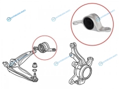 ST-51396-SMG-E03 Сайлентблок переднего рычага задний HO CIVIC FK 06-12 LH