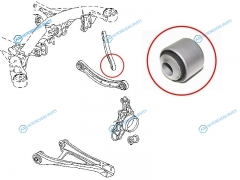 ST-7L8501529A-B2 Сайлентблок задней поперечного рычага AUDI Q7 06-15VOLKSWAGEN TOUAREG 03-