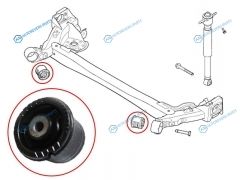 ST-55160-H8000 Сайлентблок задней балки HYUNDAI SOLARISKIA RIO 17-