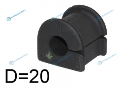 ST-48815-12330 Втулка переднего стабилизатора D=20 TOYOTA COROLLA FIELDER 00-06