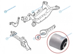 ST-1469125B1 Сайлентблок заднего поперечного рычага (наруж) FORD MONDEO 07-14VOLVO S80 07-16V60 10-V70 08-16X