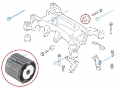 ST-33176770948 Сайлентблок заднего редуктора задний BMW X5 E70 06-13F15 12-X6 E71E72 07-14F 16 13-