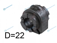 ST-31387505 Втулка переднего стабилизатора D=22 FORD MONDEO 07-14S-MAX 06-13VOLVO XC60 09-XC70 08-16V70 08-1