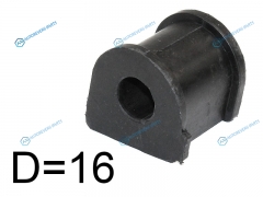 ST-48818-20380 Втулка заднего стабилизатора D=16 TOYOTA CELICA 93-99CORONA EXIV 93-98CARINA ED 93-99CURREN 94-98