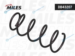 DB43207 Пружина подвески NISSAN CUBE. TIIDA C11 SC11 04- передняя (OBK C4N31801) DB43207