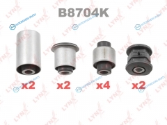 B8704K Комплект сайлентблоков рычагов подвески | перед