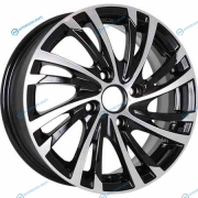 7094570 КиК Мейола-оригинал R15x6 4x100 ET48 CB54.1 Almaz_black (КС643)