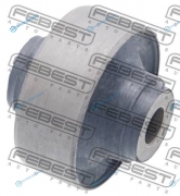 HAB-107 Сайлентблок задний рычага подвески | перед правлев