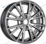 7186693 КиК Меандр-оригинал R15x6 4x100 ET50 CB60.1 Silver