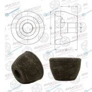 ASB0326 Сайлентблок переднего продольного рычага (внешний) Avantech