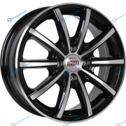 7206300 Alcasta M58 R15x6 5x100 ET38 CB57.1 BKF (Потертости по лицевой стороне)**