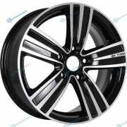 7106749 КиК Да Винчи-оригинал R16x6.5 5x112 ET46 CB57.1 Almaz_black