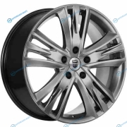 7228986 КиК Атлас R20x8.5 5x112 ET43 CB66.6 Almaz_black (Мятый обод)*