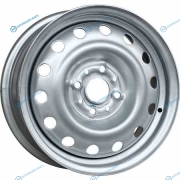 7040090 Trebl 64C49G TREBL R15x6 4x108 ET49 CB63.3 Silver