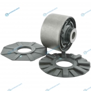 NAB-267_сайлентблок рычага задн.продол.!| Nissan Qashqai J10|X-trail T31|T32 06>|Renault Koleos 08>