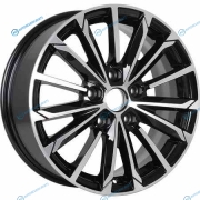 7234253 KHOMEN KHW1611 (ZV16_Focus) R16x6.5 5x108 ET50 CB63.35 F_silver (Следы монтажа. задир на лицевой стороне)**