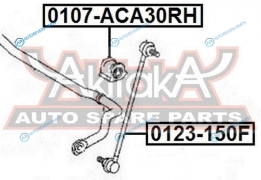 0107-ACA30RH Втулка стабилизатора | перед прав